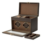 Wolf Earth Double Watch Winder Coffee 190406
