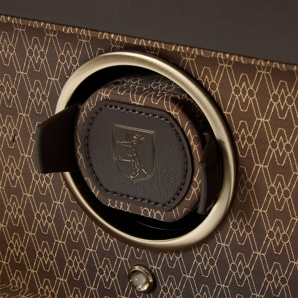 Wolf Earth Double Watch Winder Coffee 190406
