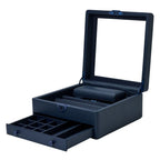 Wolf Earth Watch Stand Box Midnight Blue 190717
