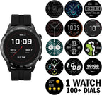 Sekonda Mens Smart Watch with Black Rubber Strap 1909