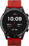 Sekonda Mens Smart Watch with Red Rubber Strap 1910