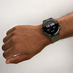 Sekonda Mens Smart Watch with Green Rubber Strap 1993