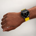Sekonda Mens Smart Watch with Yellow Rubber Strap 1994