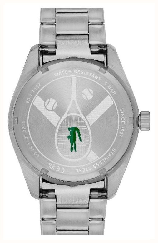Lacoste Monceau Mens Watch with Blue Dial and Silver Strap 2011355