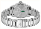 Lacoste Monceau Mens Watch with Blue Dial and Silver Strap 2011355