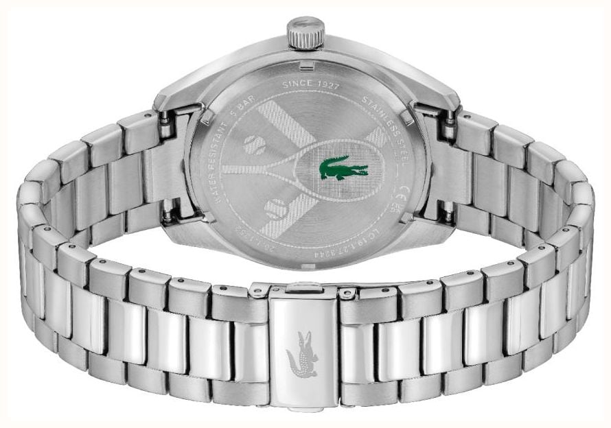 Lacoste Monceau Mens Watch with Blue Dial and Silver Strap 2011355