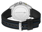 Lacoste Mainsail Mens Chronograph Watch with Blue Dial and Black Strap 2011361