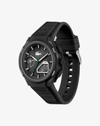 Lacoste LC33 Mens Watch with Black Dial and Black Strap 2011365