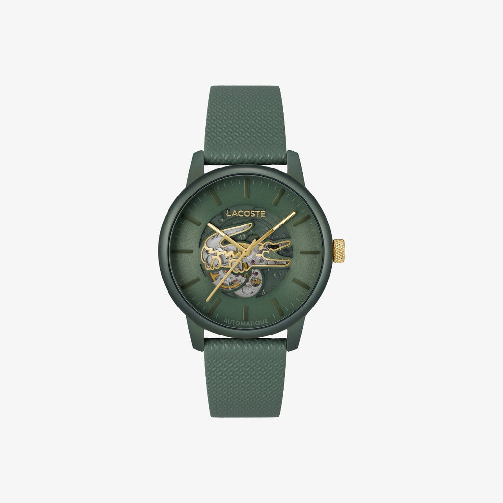Lacoste 12.12 Mens Automatic Watch with Green Dial and Green Strap 2011384