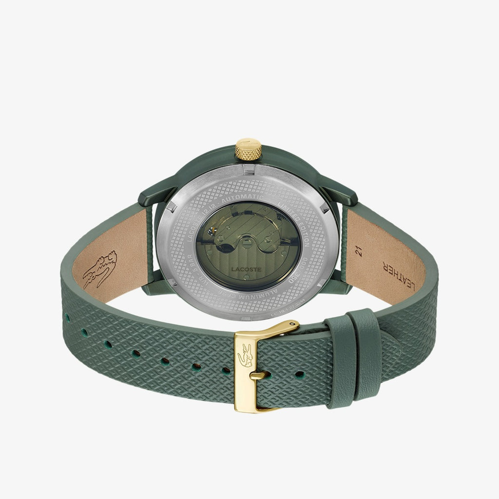 Lacoste 12.12 Mens Automatic Watch with Green Dial and Green Strap 2011384