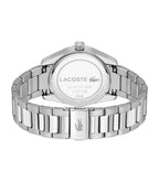 Lacoste Boston Mens Watch with Green Dial and Silver Strap 2011425