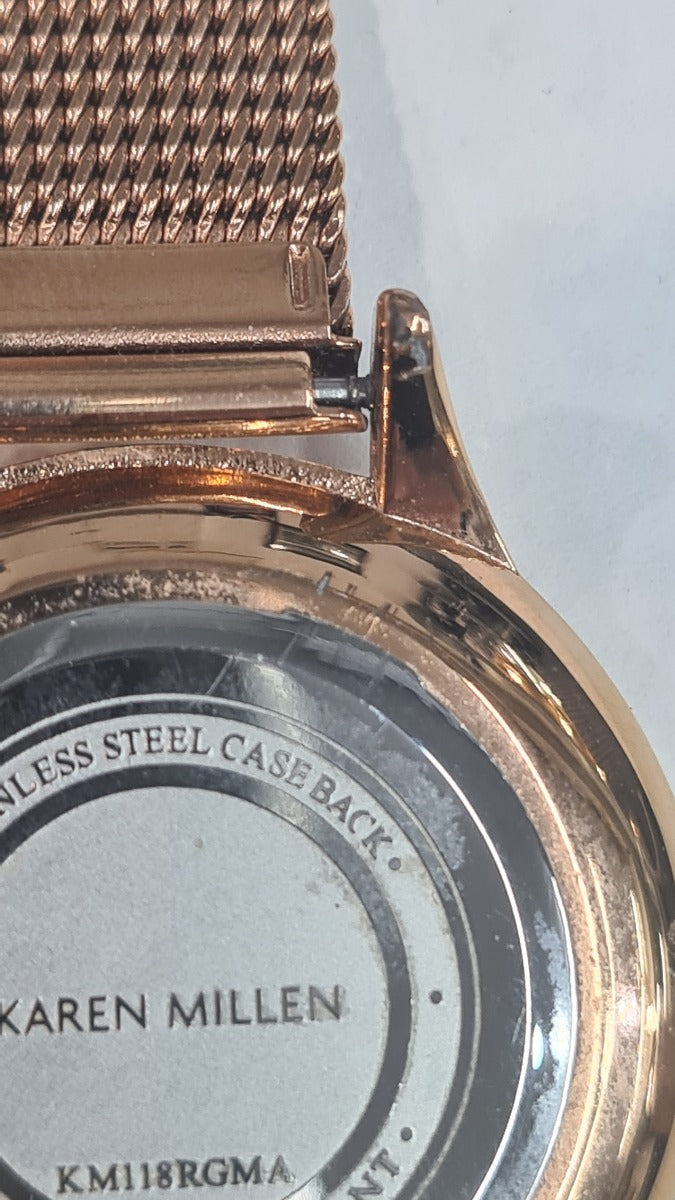 Karen Millen Ladies Watch KM118RGMA