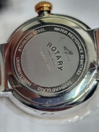 Ladies Rotary Watch with Silver Two Tone Strap and Mother of Pearl Dial LB05086/41
