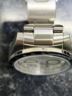 Rotary Mens Henley Chronograph Watch with White Dial & Silver Bracelet GB05440/02