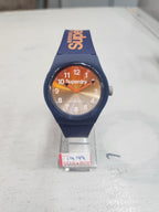 Superdry Men's Watch with Blue Silicone Strap SYG198UO/2