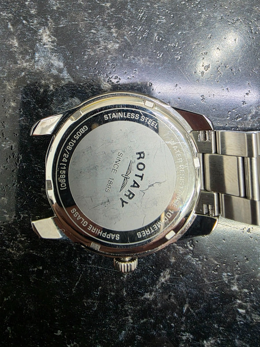Rotary Mens Classic Watch with Green Dial GB05108/24