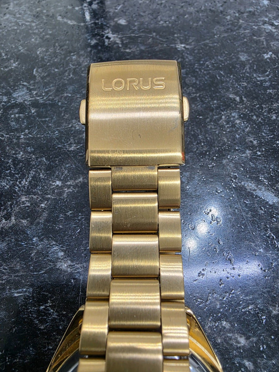 Lorus Mens Automatic Watch with Gold Dial RL498AX9