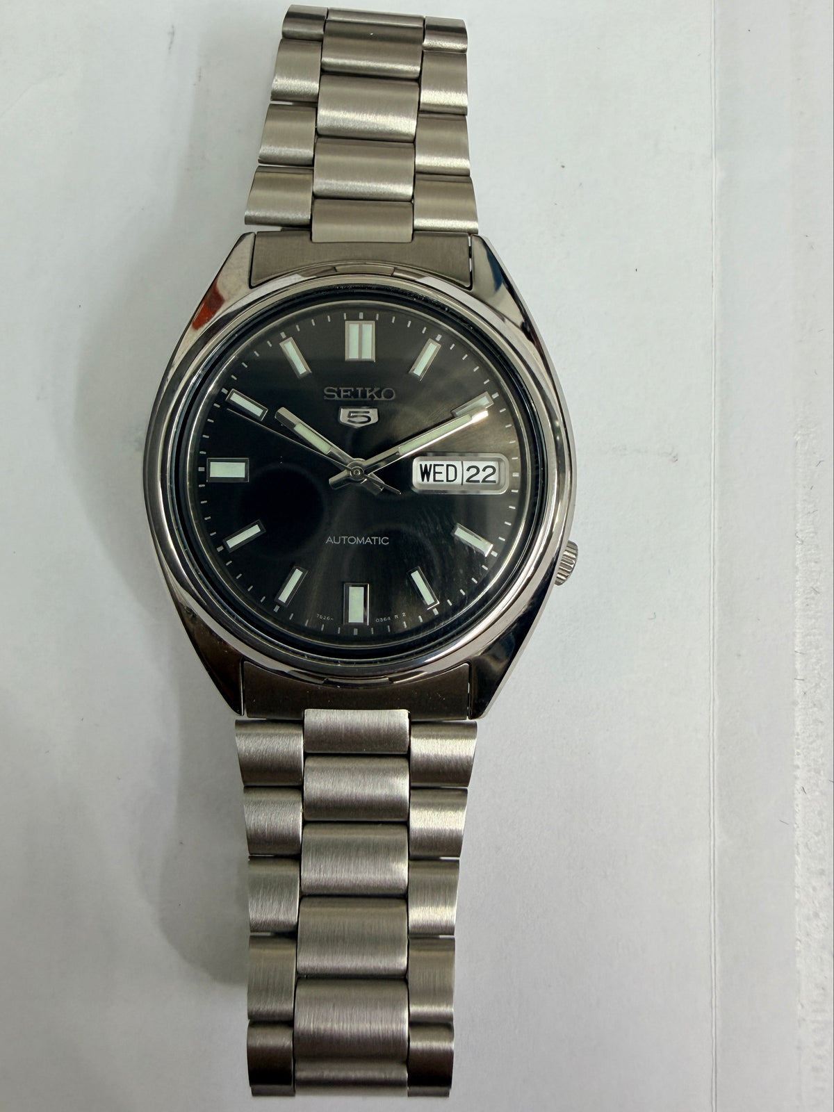 Seiko 5 Mens Automatic Watch SNXS79 **REFURBISHED**
