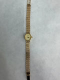 Rotary Ladies 9ct Gold Watch with Champagne Dial and 9ct Gold Bracelet *Refurbished*