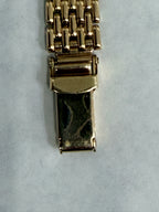 Rotary Ladies 9ct Gold Watch with Champagne Dial and 9ct Gold Bracelet *Refurbished*