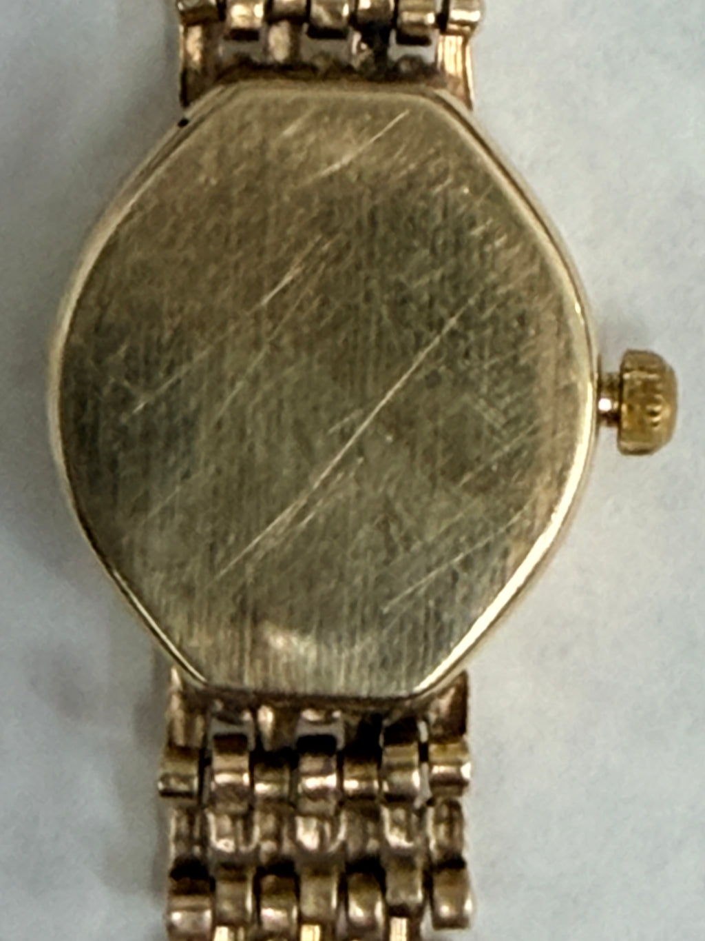 Rotary Ladies 9ct Gold Watch with Champagne Dial and 9ct Gold Bracelet *Refurbished*