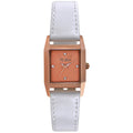Ted Baker Ladies Vintage Rose Gold Leather Strap TE2099