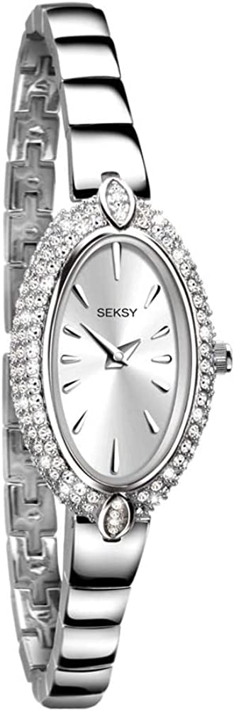 Sekonda Ladies Seksy Watch with Stainless Steel Bracelet and Silver Dial 2309