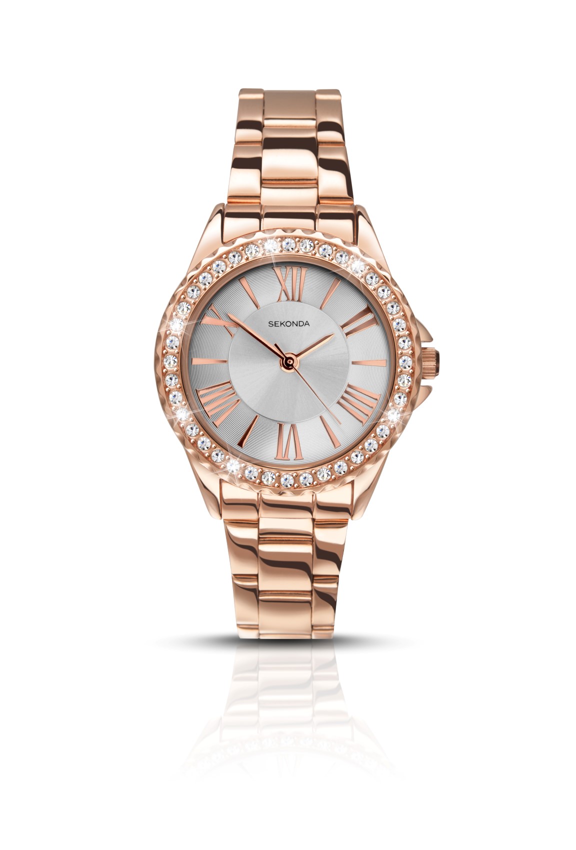 Sekonda Ladies Rose Gold Watch 2358