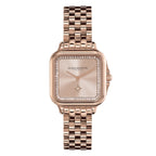 Olivia Burton Grosvenor Classic Ladies Watch with Rose Gold Dial and Rose Gold Bracelet 2400085