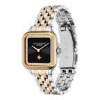 Olivia Burton Grosvenor Classic Ladies Watch with Black Dial and Two Tone Bracelet 24000124