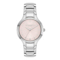 Olivia Burton Lea Classic Ladies Watch with Pink Dial and Silver Bracelet 24000208