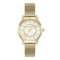 Olivia Burton Wonderlust Classic Ladies Watch with Ivory Dial and Gold Strap 24000214