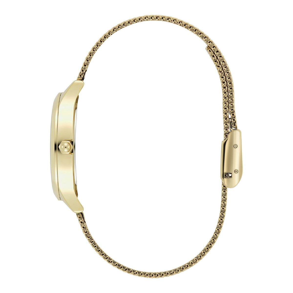 Olivia Burton Wonderlust Classic Ladies Watch with Ivory Dial and Gold Strap 24000214