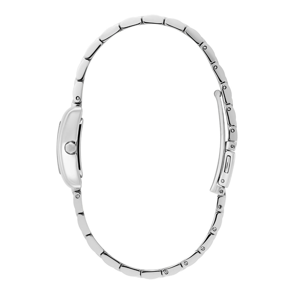 Olivia Burton Mini Grove Ladies Watch with White Dial and Silver Bracelet 24000281