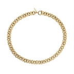 Olivia Burton Ladies Honeycomb Link Gold Tone Necklace 24100087