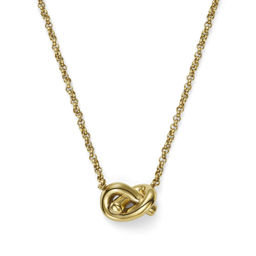 Olivia Burton Lovers Knot Gold Plated Necklace 24100221