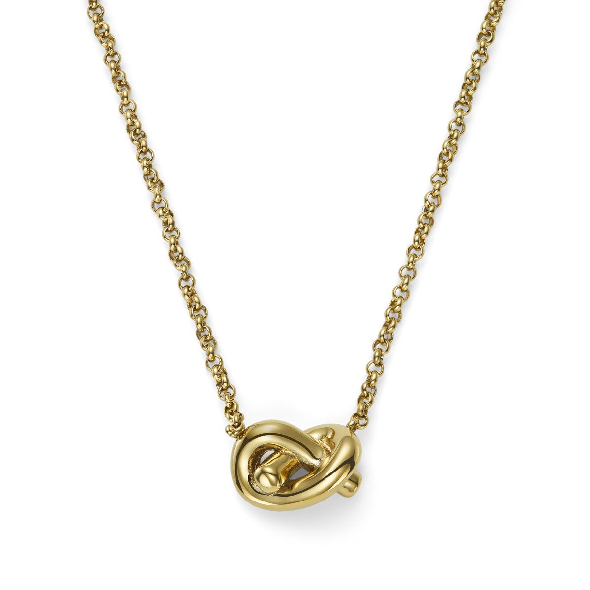 Olivia Burton Lovers Knot Gold Plated Necklace 24100221