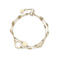 Olivia Burton Ladies Honeycomb Classic Gold Tone Bracelet 24100308