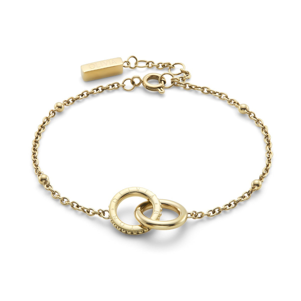 Olivia Burton Ladies Infinite Gold Bracelet 24100315