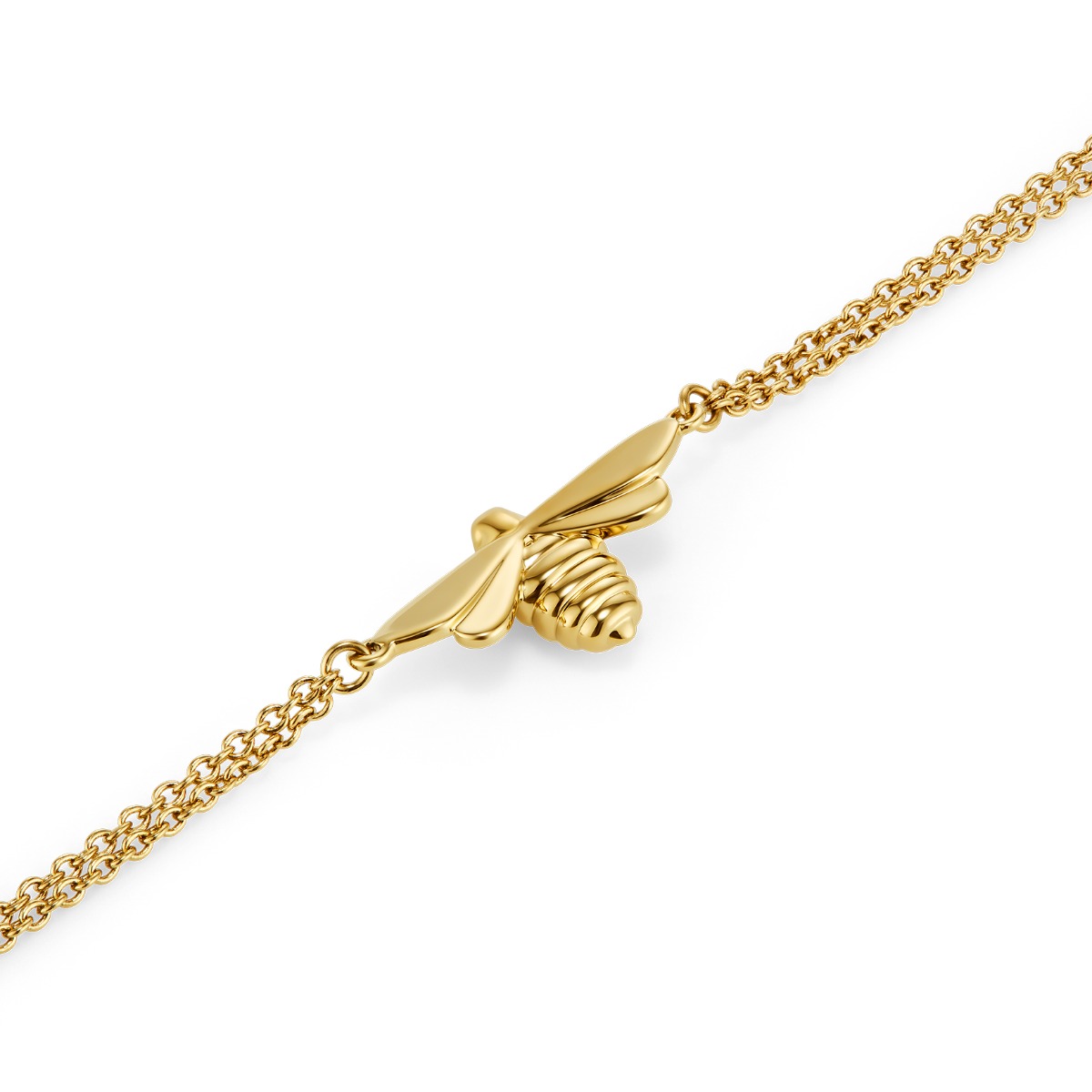 Olivia Burton Lucky Bee Gold Plated Bracelet 24100477