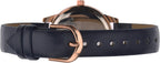 Sekonda Editions Ladies Watch with Rose Gold Case and Black Strap 40329