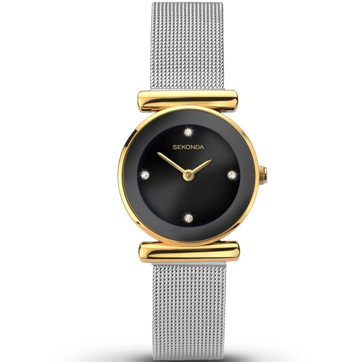 Sekonda Ladies Silver Milanese Bracelet Watch 2459