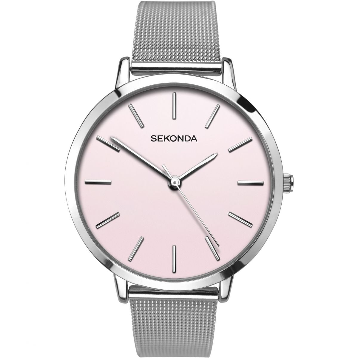 Sekonda Womens Analogue Classic Quartz Watch With Milanese Strap 2473