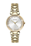 Sekonda Ladies Classic Analogue Quartz Watch with Silver Stone Set Dial 2540