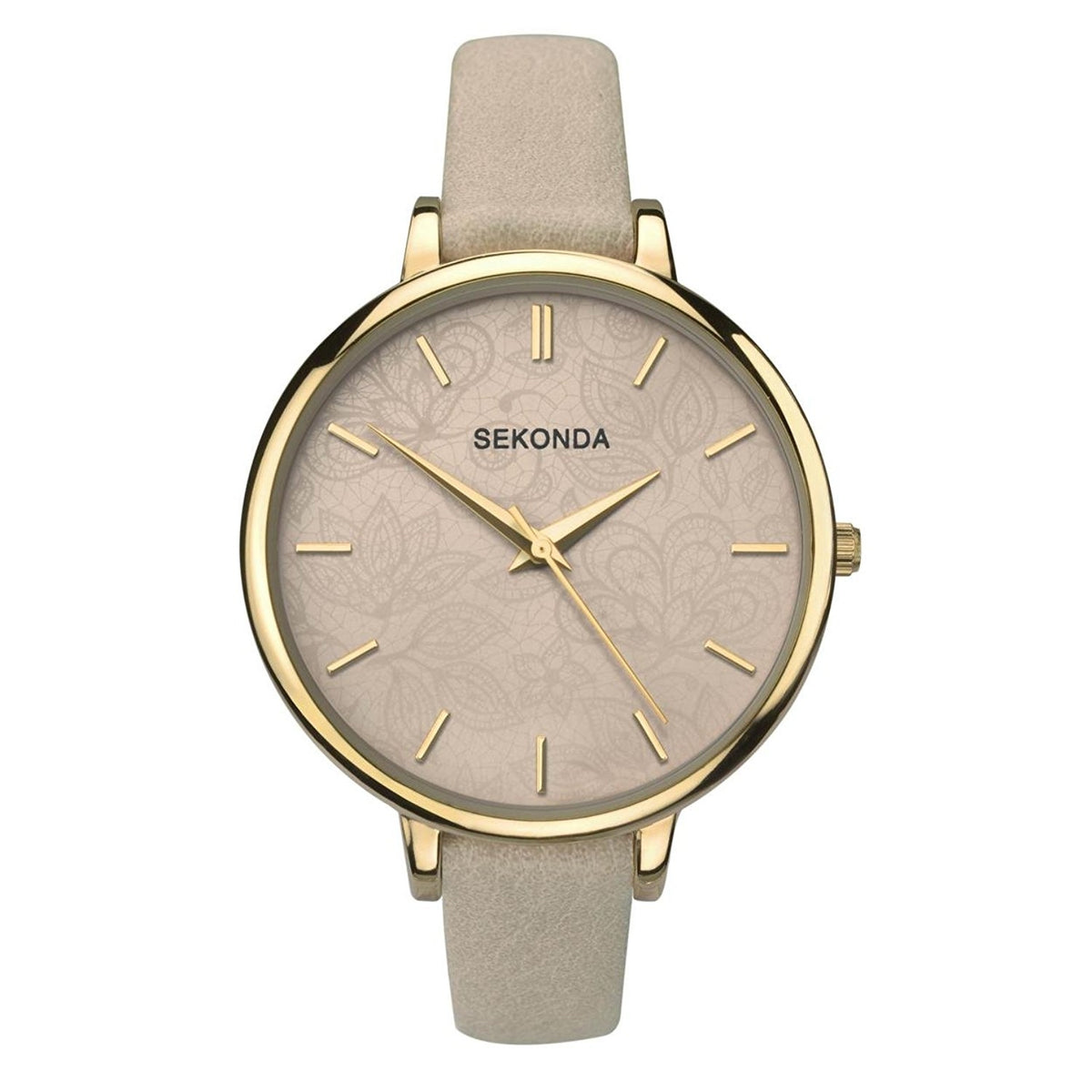 Sekonda Ladies Floral Design Dial Watch 2562