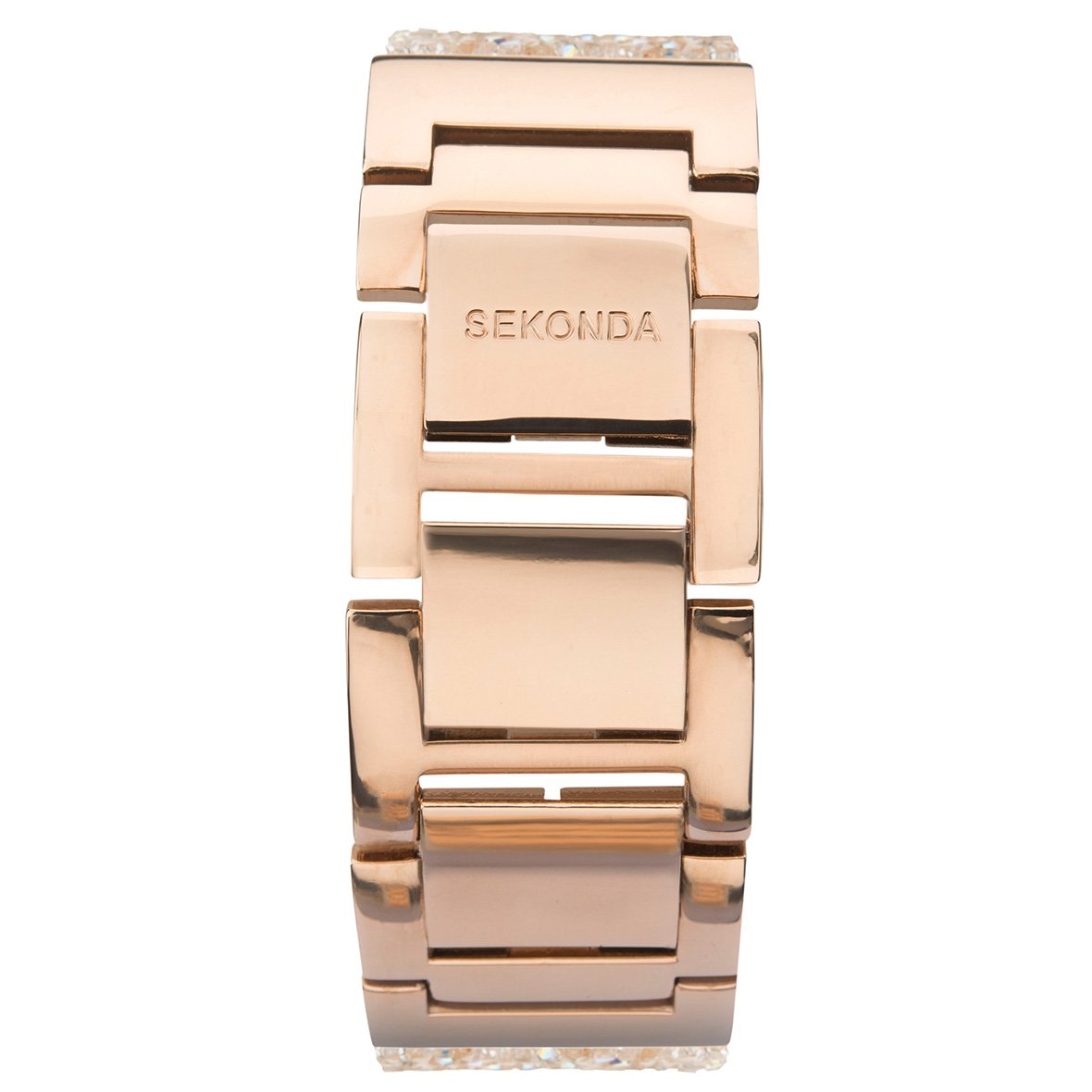 Sekonda Rocks Ladies Rose Gold & Nude Bracelet Watch 2722