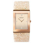Sekonda Rocks Ladies Rose Gold & Nude Bracelet Watch 2722