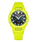 Casio G-Shock Mens Analogue Digital Watch with Black Dial and Yellow Strap GBA-950-9A3ER