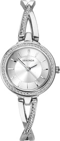 Sekonda Classic Ladies Watch with Silver Dial and Silver Bracelet 2769
