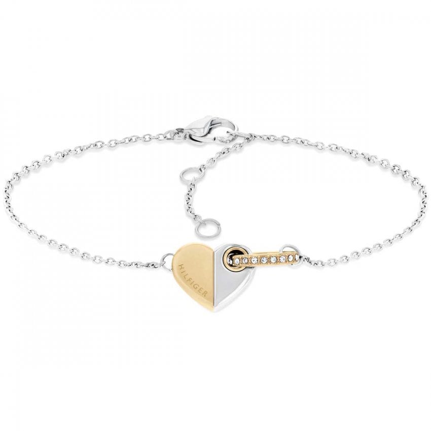 Breichled Calon Ddwy-liw Tommy Hilfiger i Fenywod 2780880